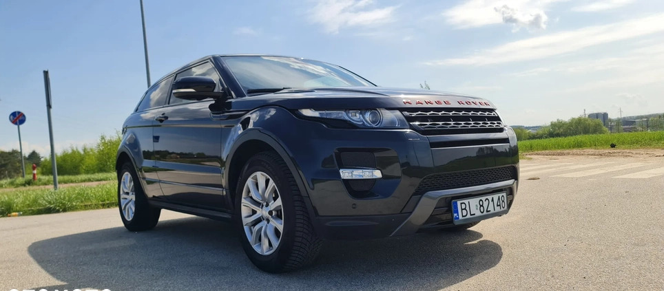 Land Rover Range Rover Evoque cena 82500 przebieg: 76000, rok produkcji 2011 z Łomża małe 704